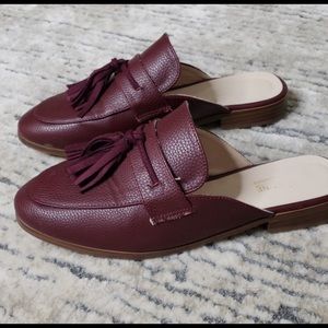 Catherine's Malandrino Maroon Mules